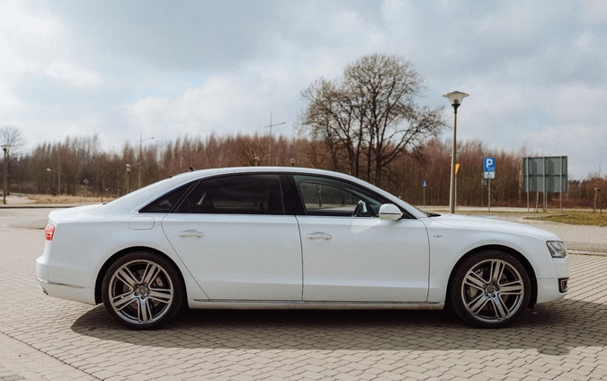 Audi A8 cena 108500 przebieg: 390000, rok produkcji 2014 z Olsztyn małe 211